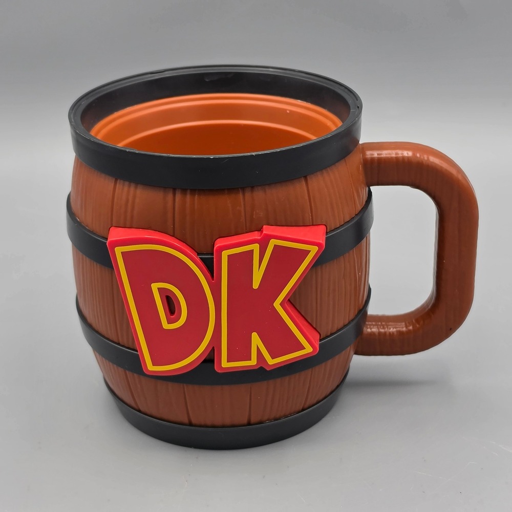 Nintendo Mug Universal Brown Donkey Kong Country Barrel Super Nintendo World Mug